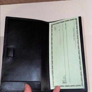 Coach checkbook holder